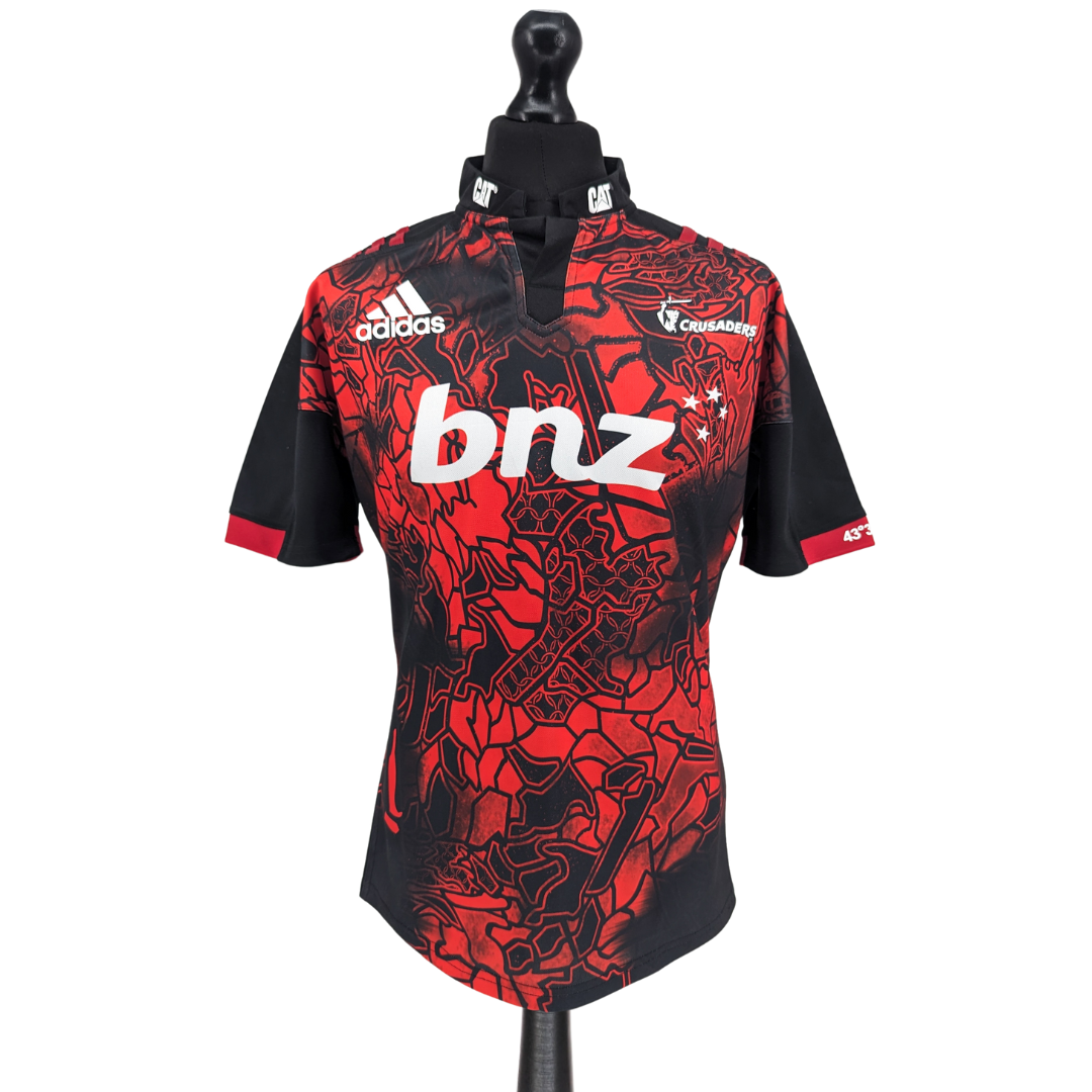 Crusaders home rugby shirt 2018