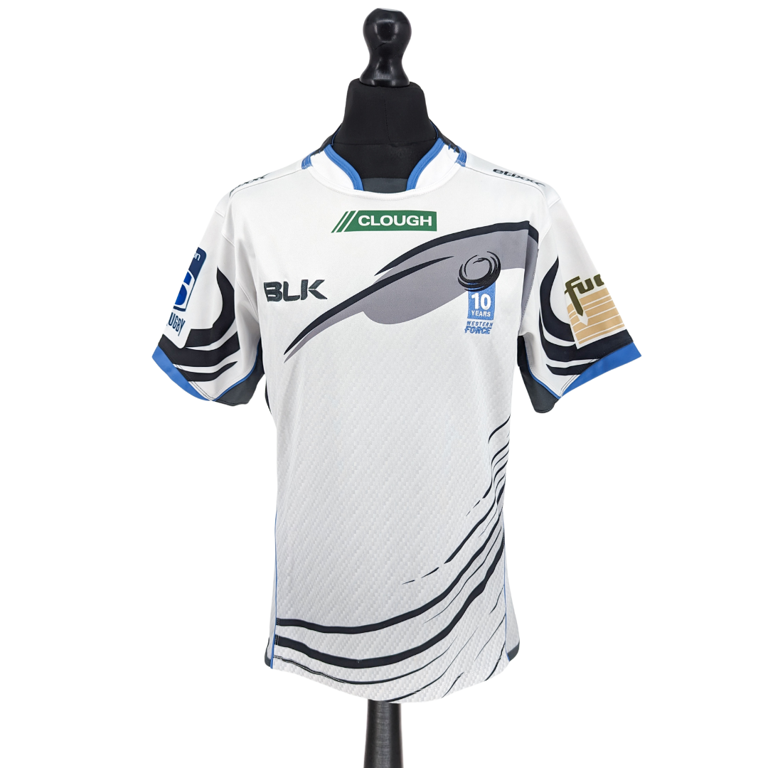 Western Force '10 years' alternate rugby shirt 2015