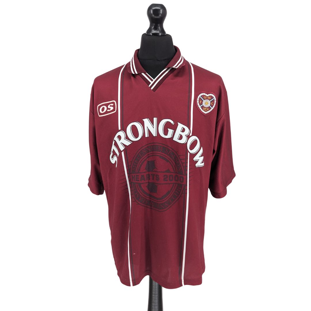Heart of Midlothian home football shirt 1999/00