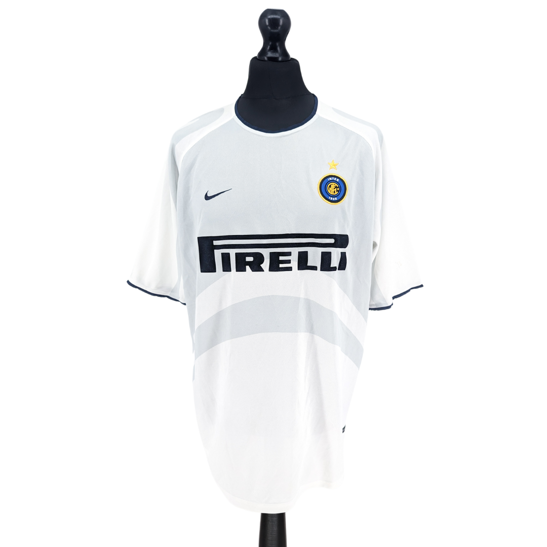 Inter Milan away football shirt 2001/02