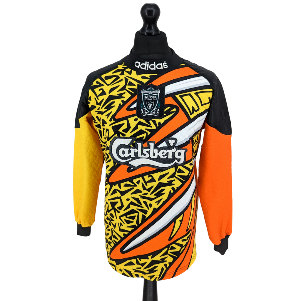 Liverpool orange goalkeeper kit shop