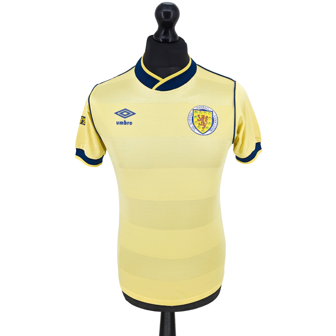 Scotland away football shirt 1985/88