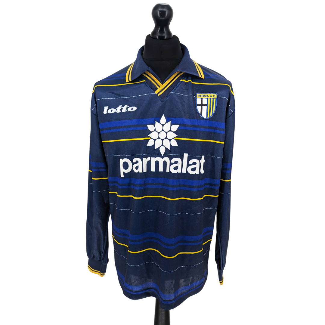 Parma goalkeeper football shirt 1998/99