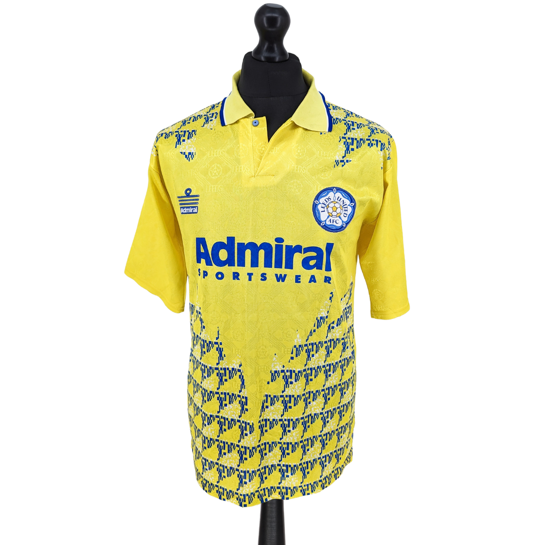 Leeds United away football shirt 1992/93