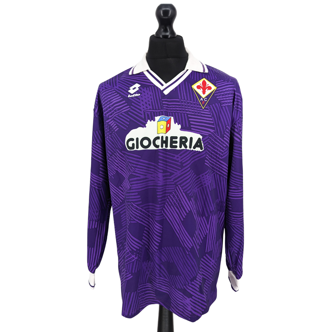 Fiorentina home football shirt 1991/92