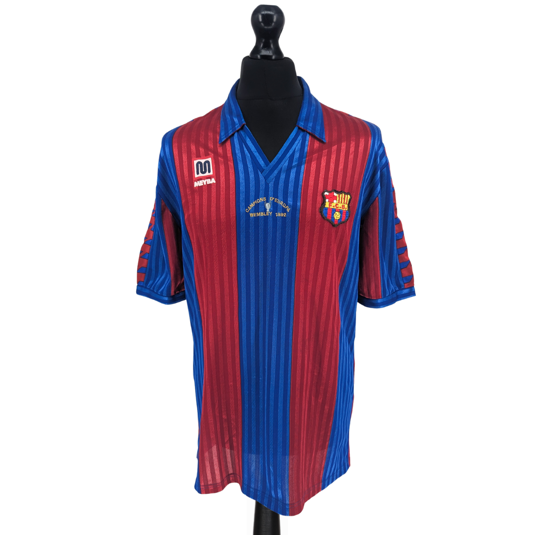 Barcelona 'Campions D'Europa' home football shirt 1989/92