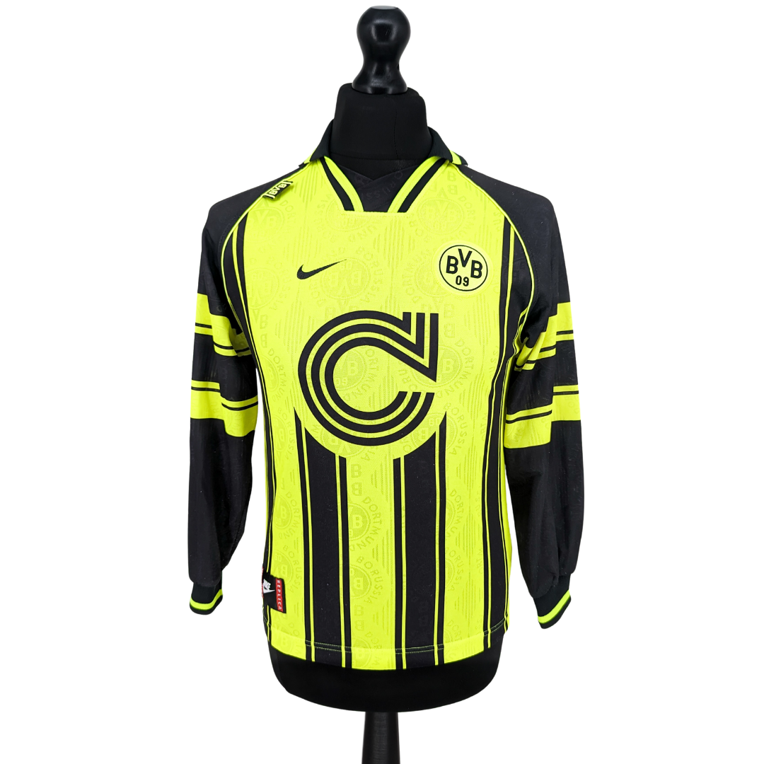 Borussia Dortmund european home football shirt 1996/97