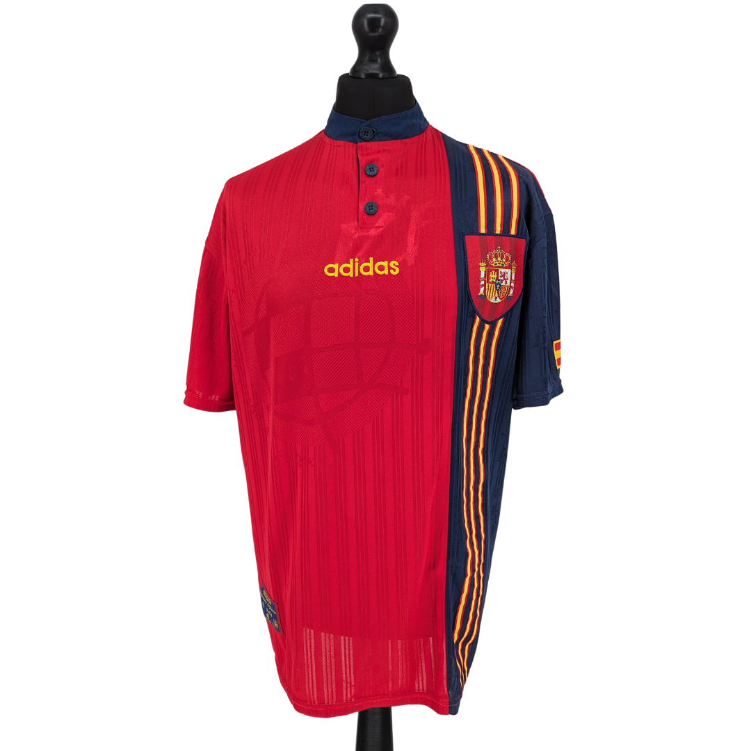 Spain home football shirt 1996/98