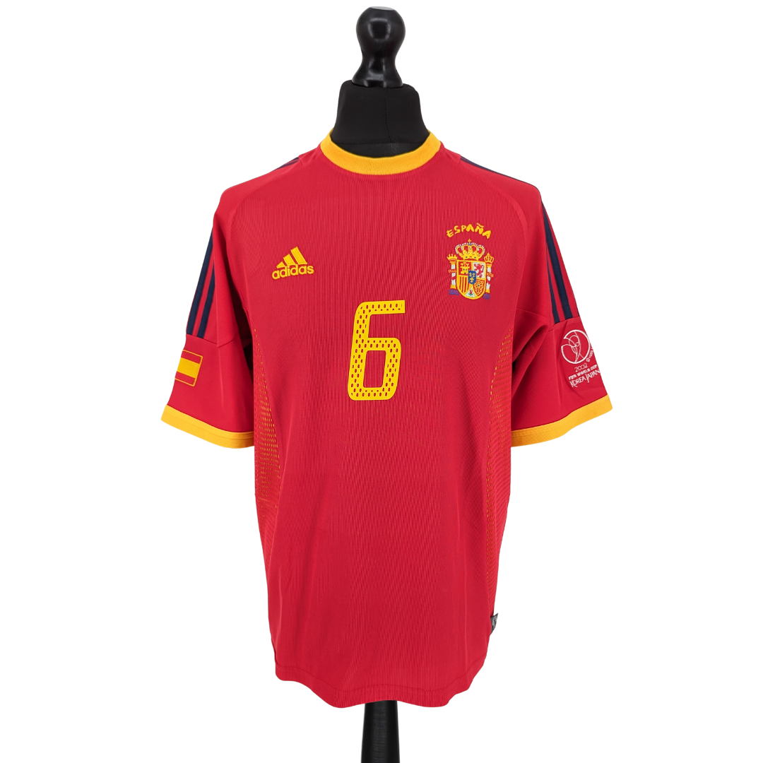 Spain home football shirt 2002/04