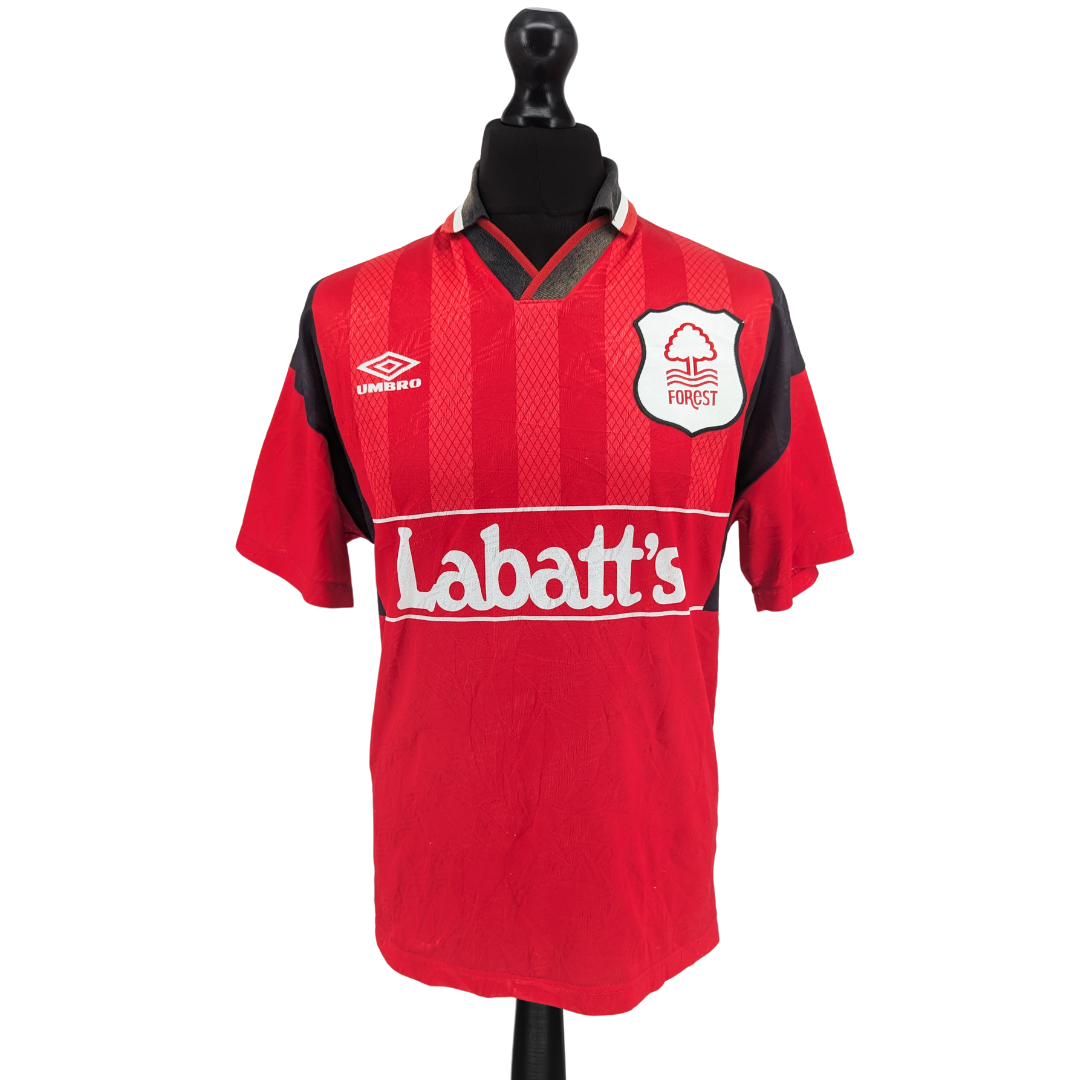 Nottingham Forest home football shirt 1994/96