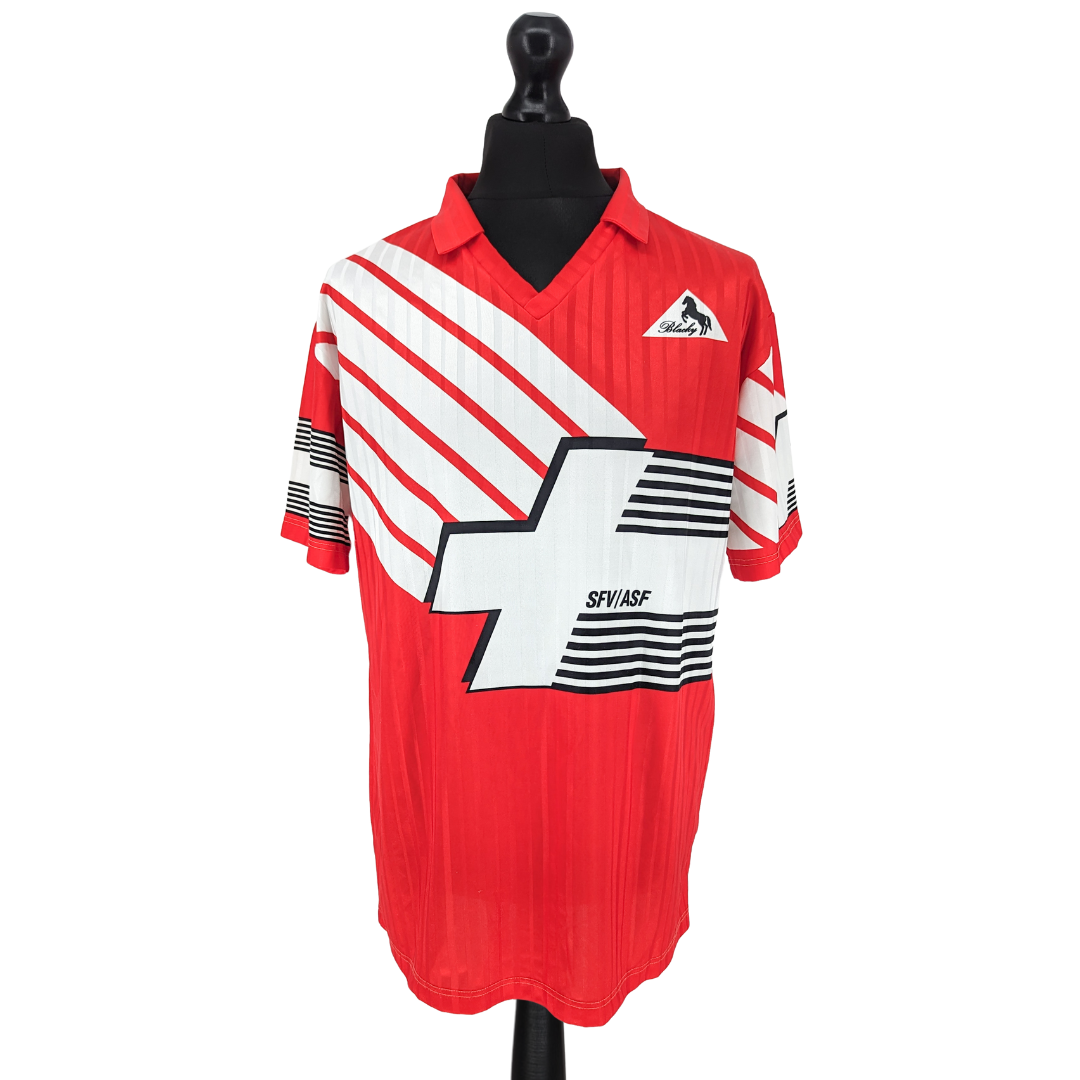 Switzerland home football shirt 1990/92