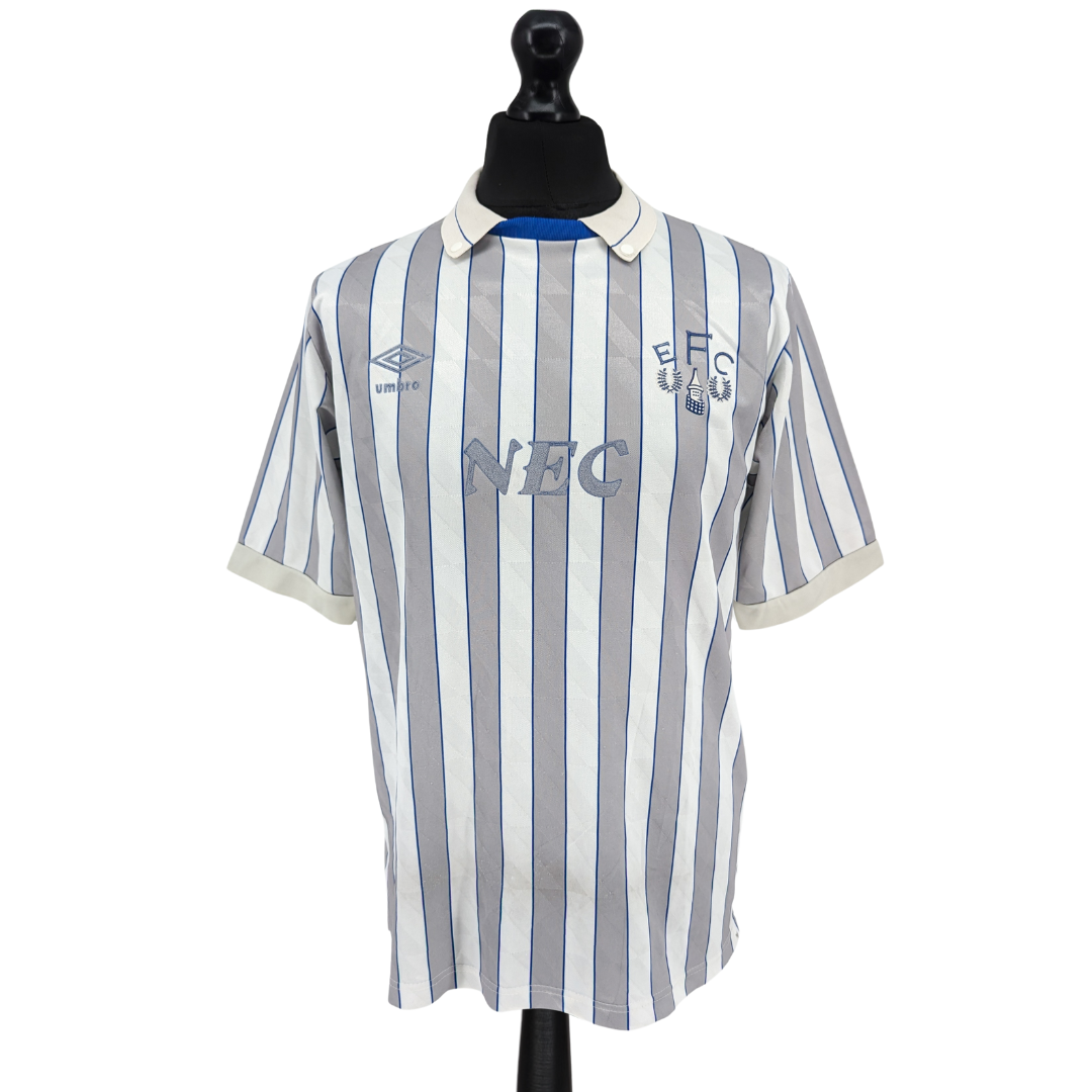 Everton away football shirt 1989/91