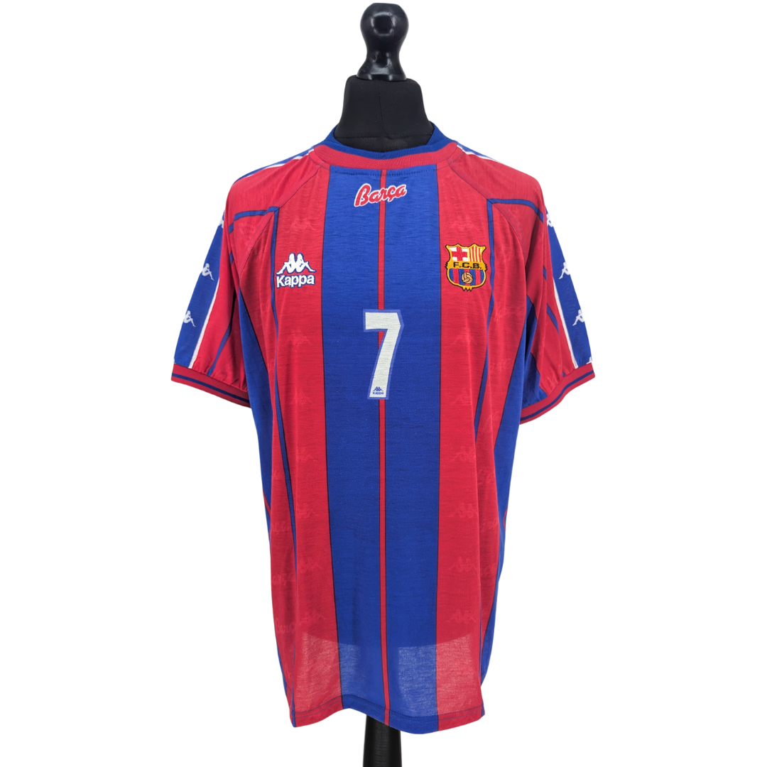 Barcelona home handball shirt 1997/98