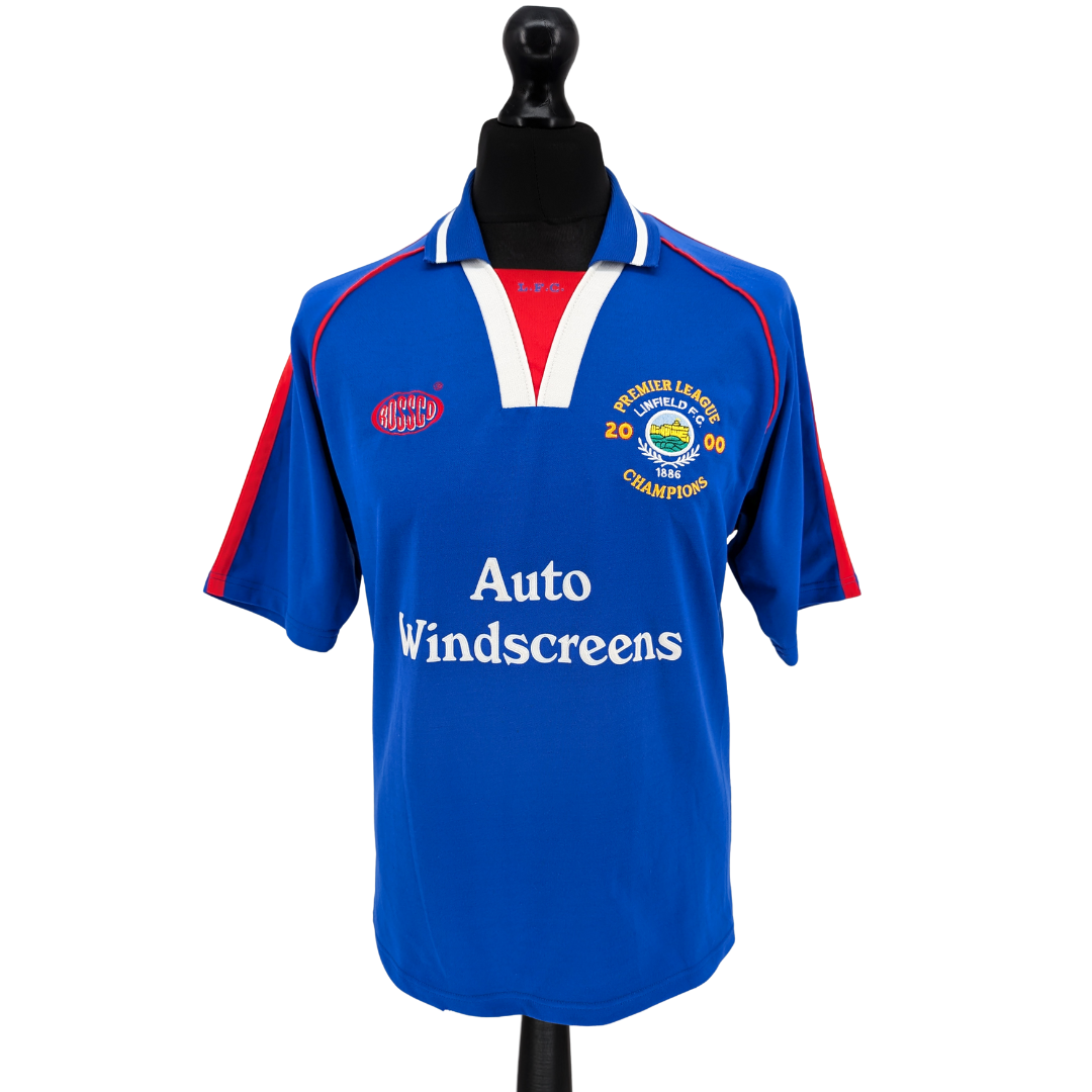 Linfield home football shirt 2000/01