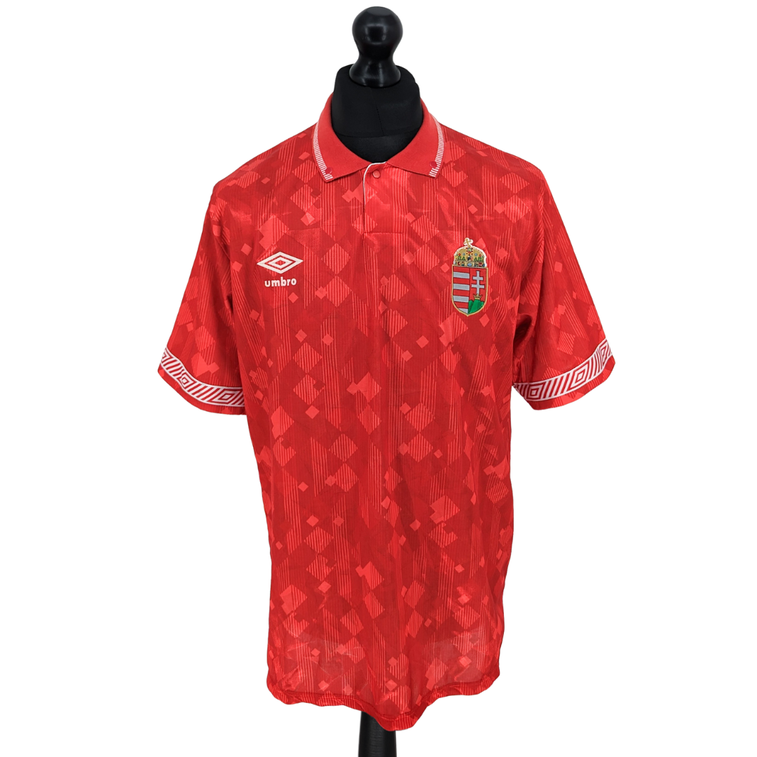 Hungary home football shirt 1990/92