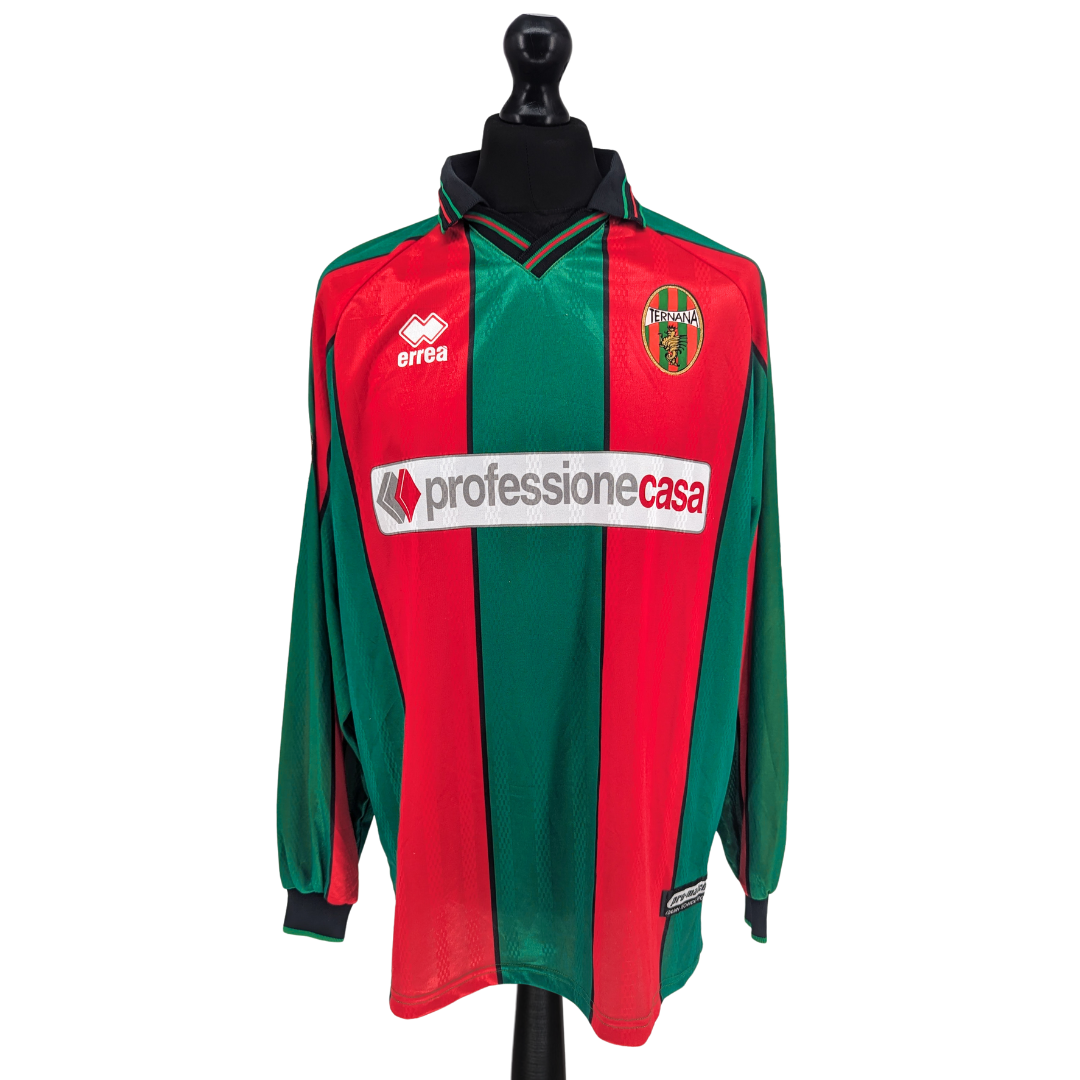 Ternana home football shirt 2001/02