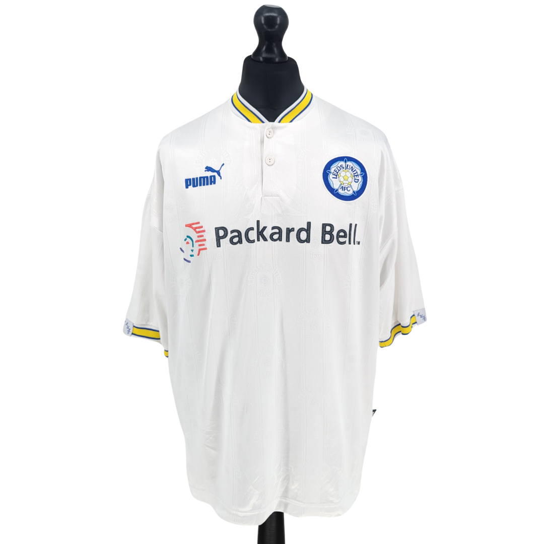 Leeds United home football shirt 1996/98