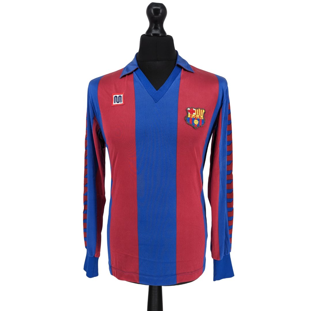 Barcelona home football shirt 1982/89