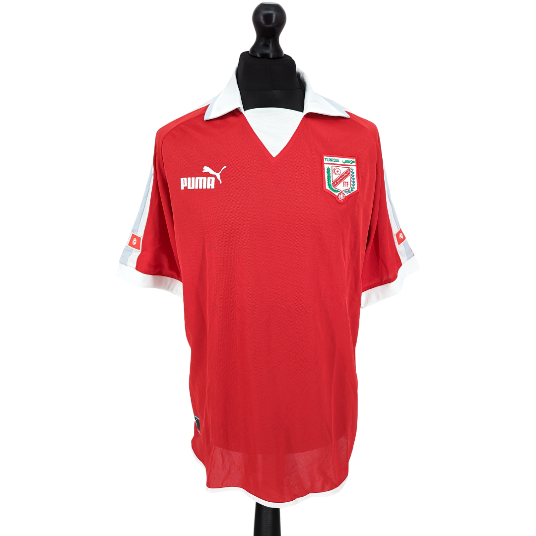 Tunisia away football shirt 2004/06