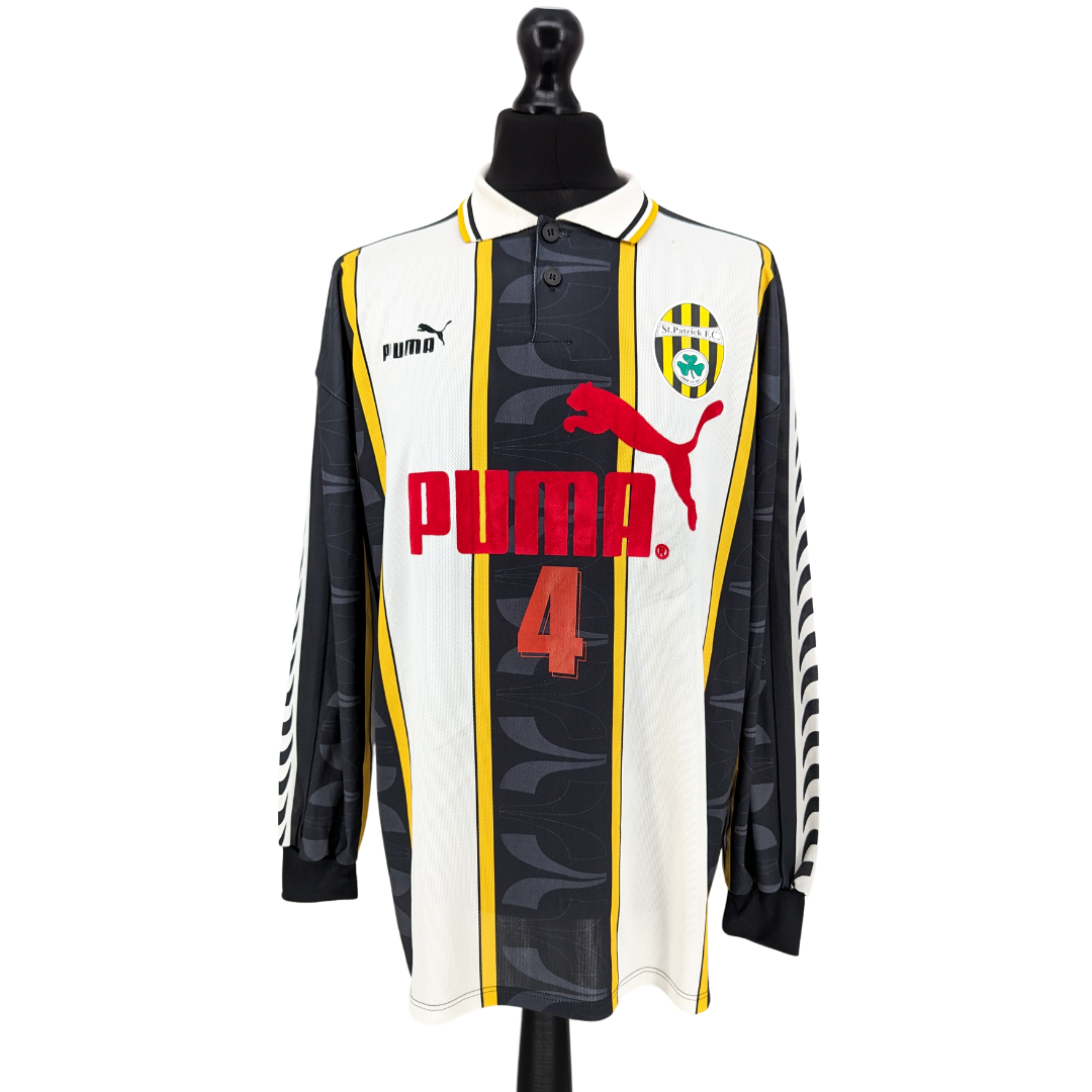 Zabbar St Patrick FC home football shirt 1996/98