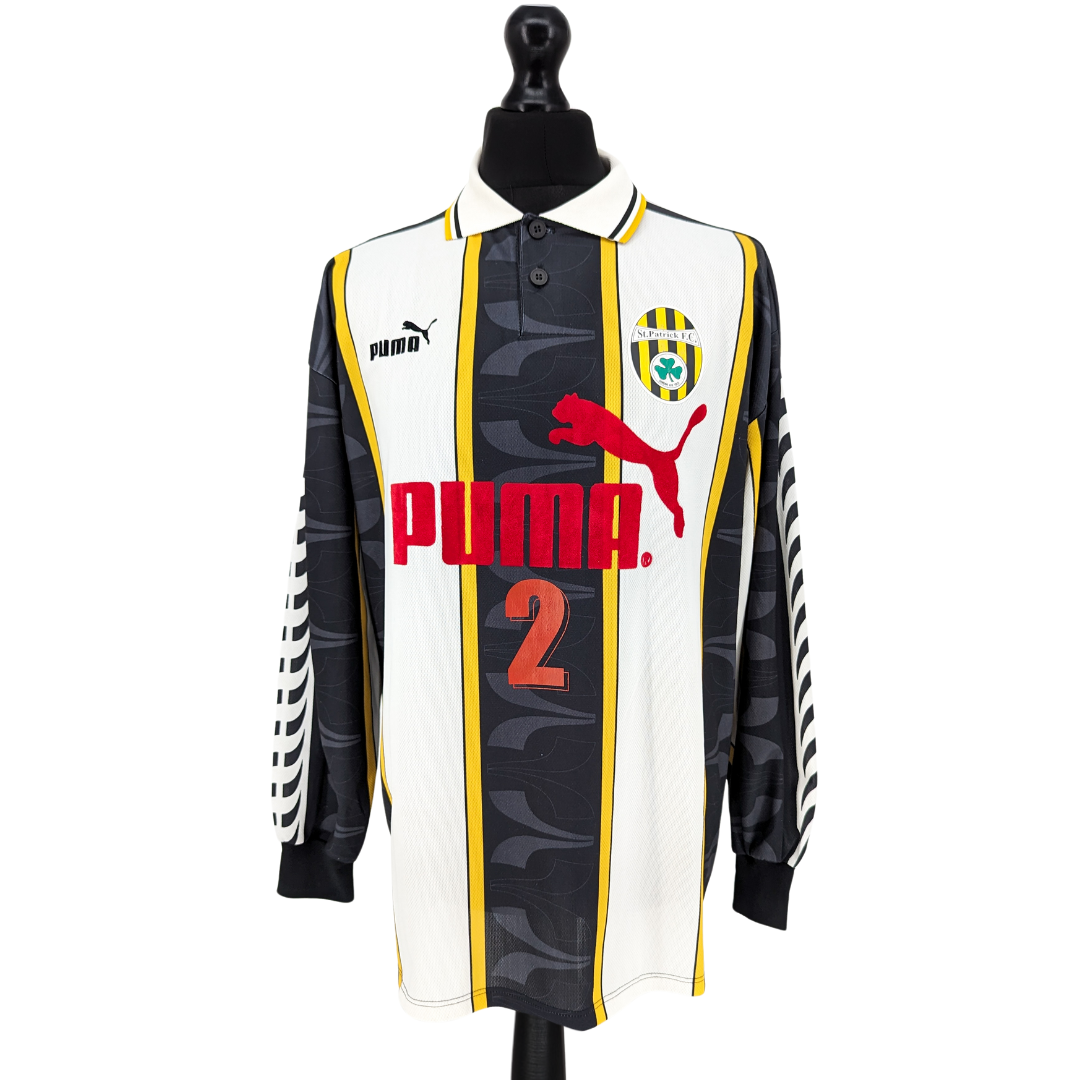 Zabbar St Patrick FC home football shirt 1996/98