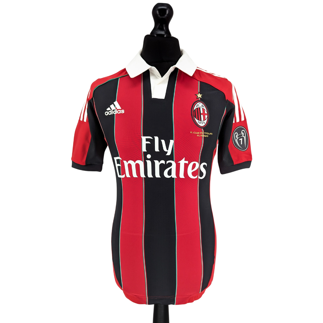 AC Milan signed home football shirt 2012/13