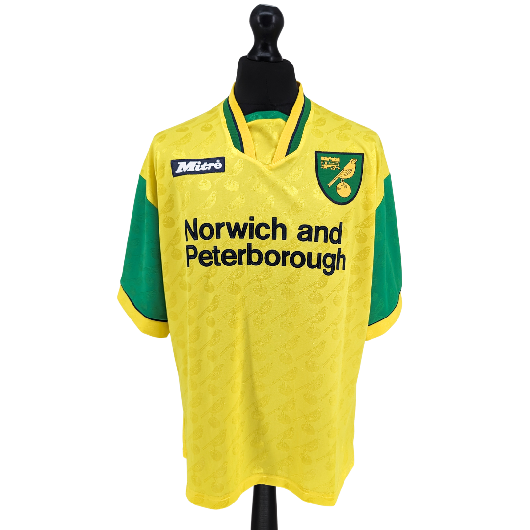 Norwich City home football shirt 1996/97