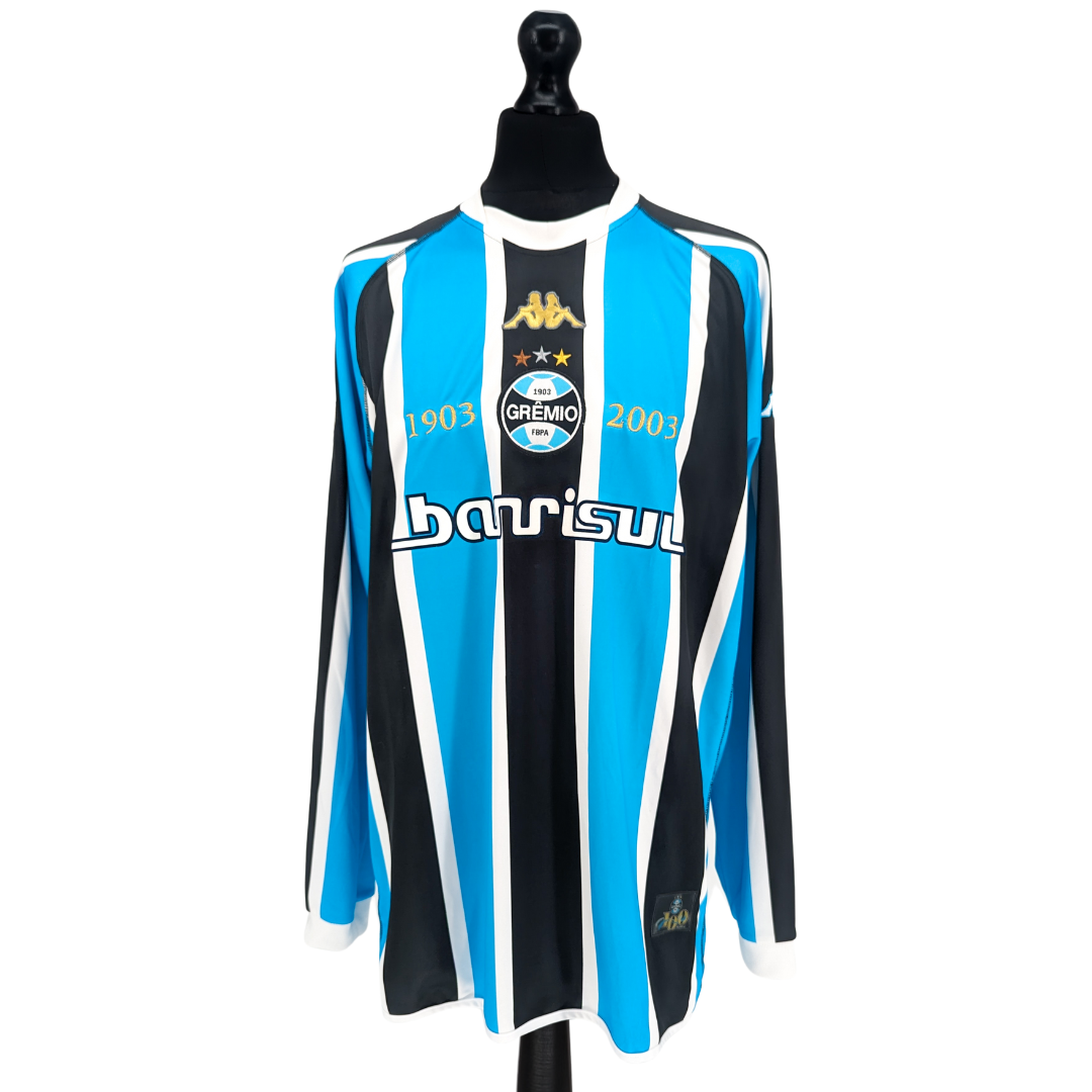 Gremio centenary home football shirt 2003