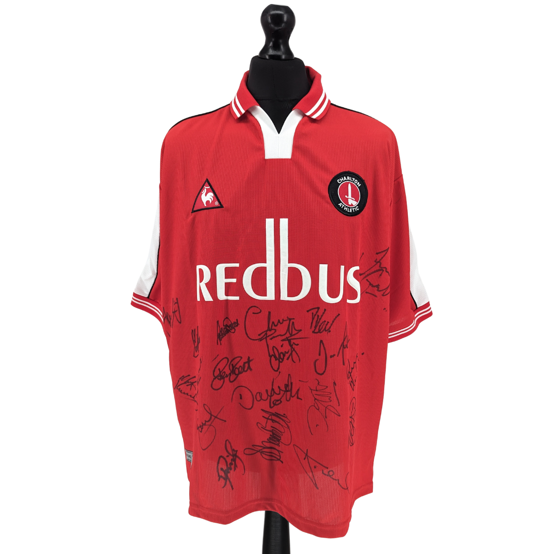 Charlton Athletic signed home football shirt 2000/02