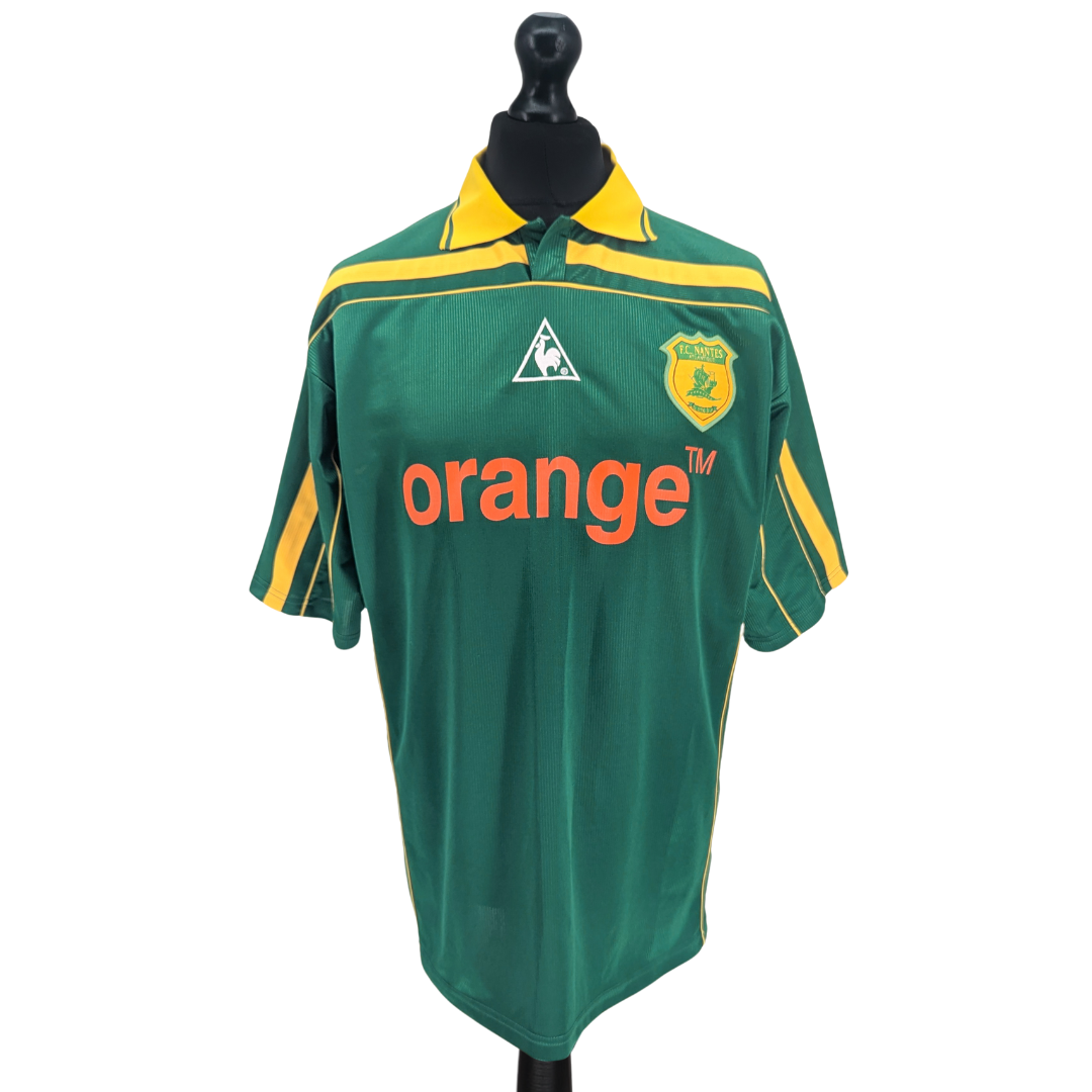 FC Nantes European home football shirt 2001/02