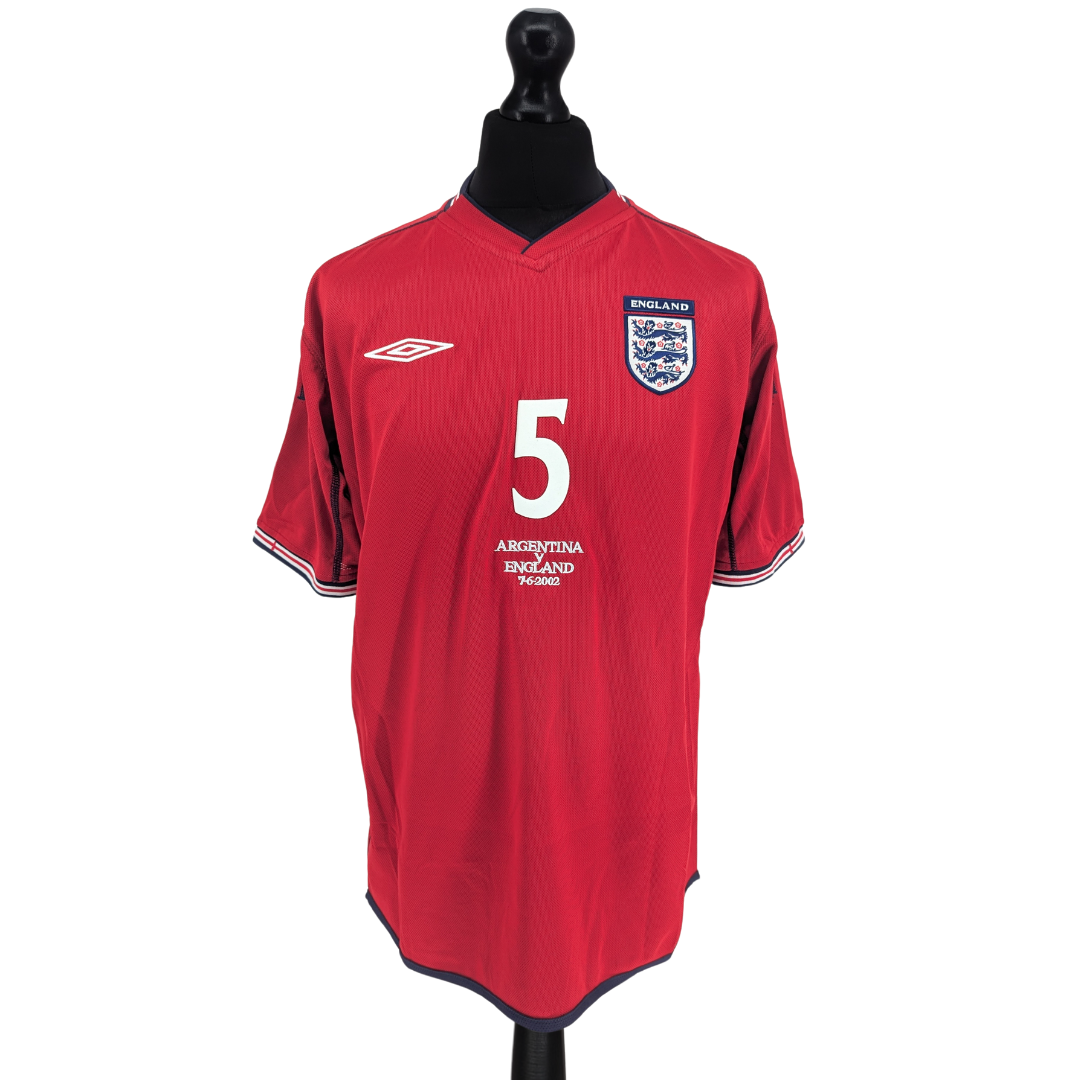 England away football shirt 2002/04