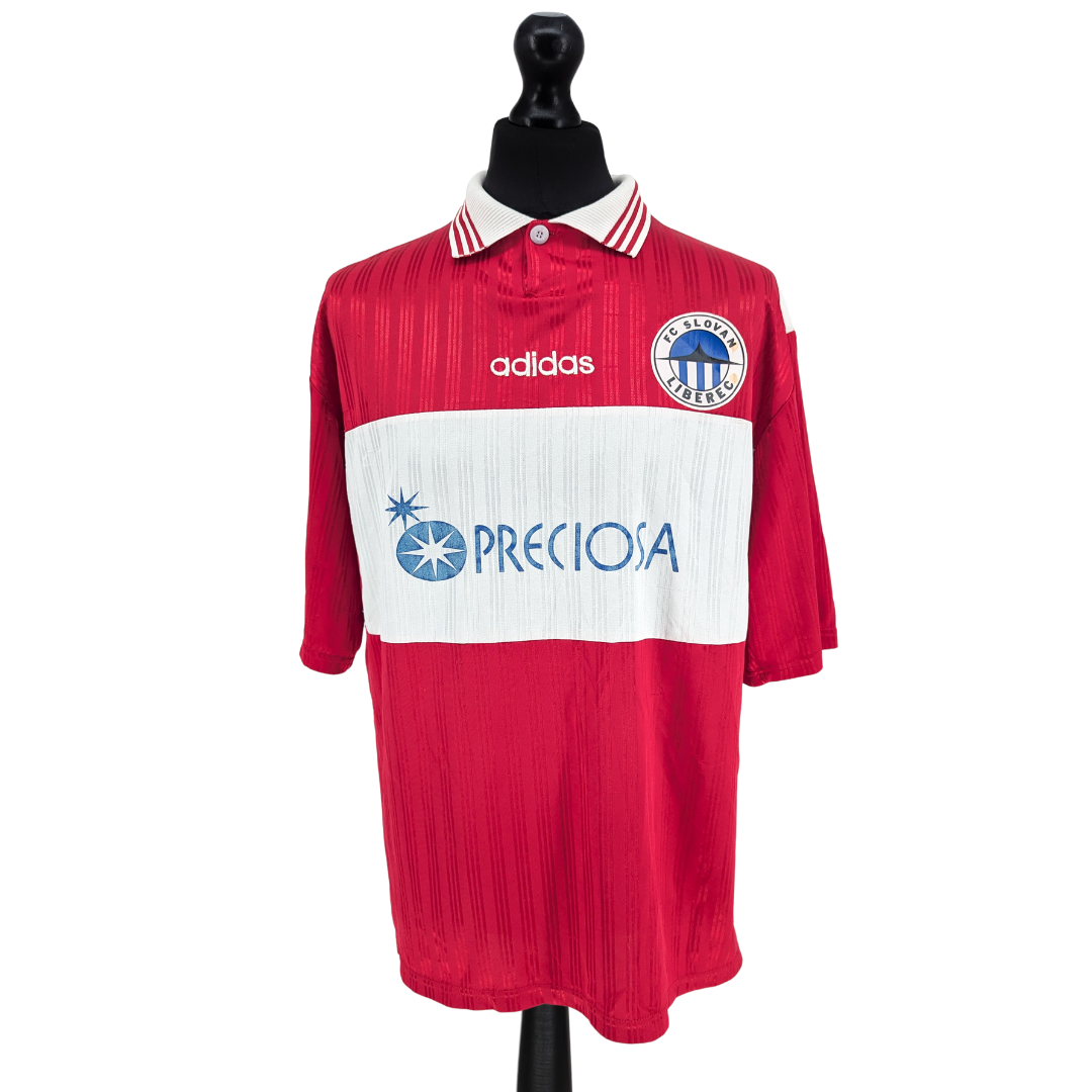 Slovan Liberec away football shirt 1997/98