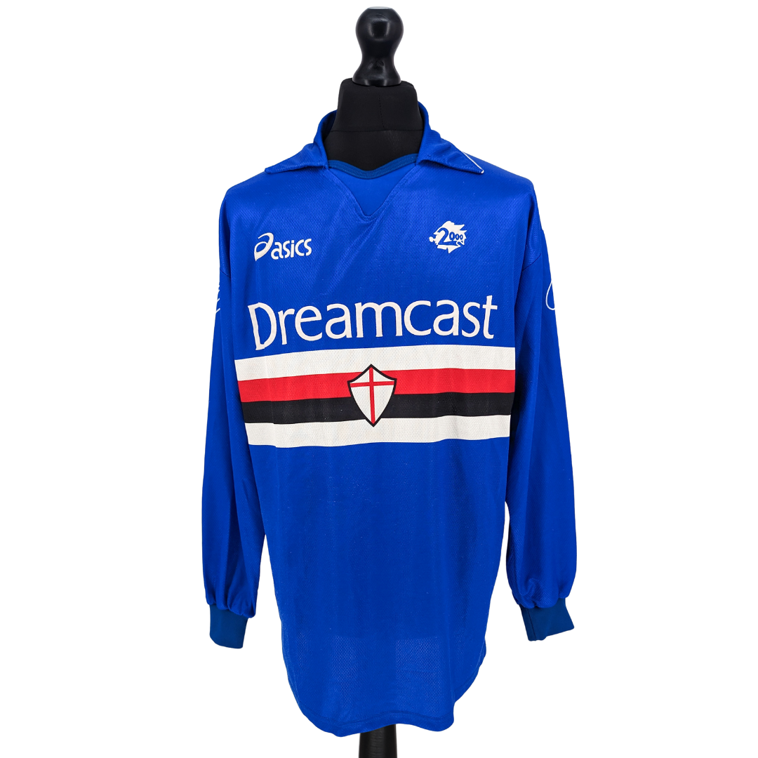 Sampdoria home football shirt 1999/00