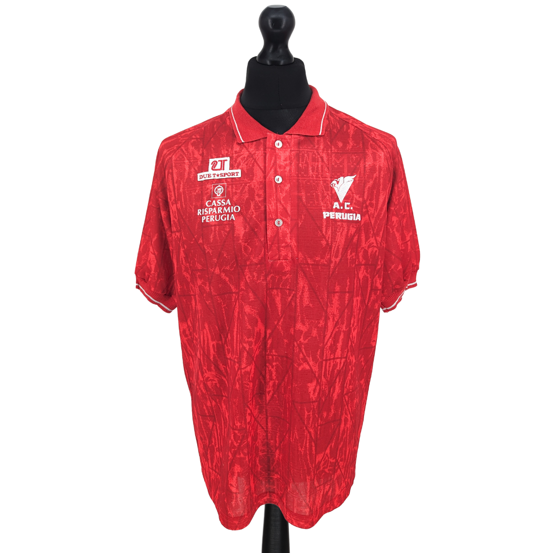 Perugia training football shirt 1991/92