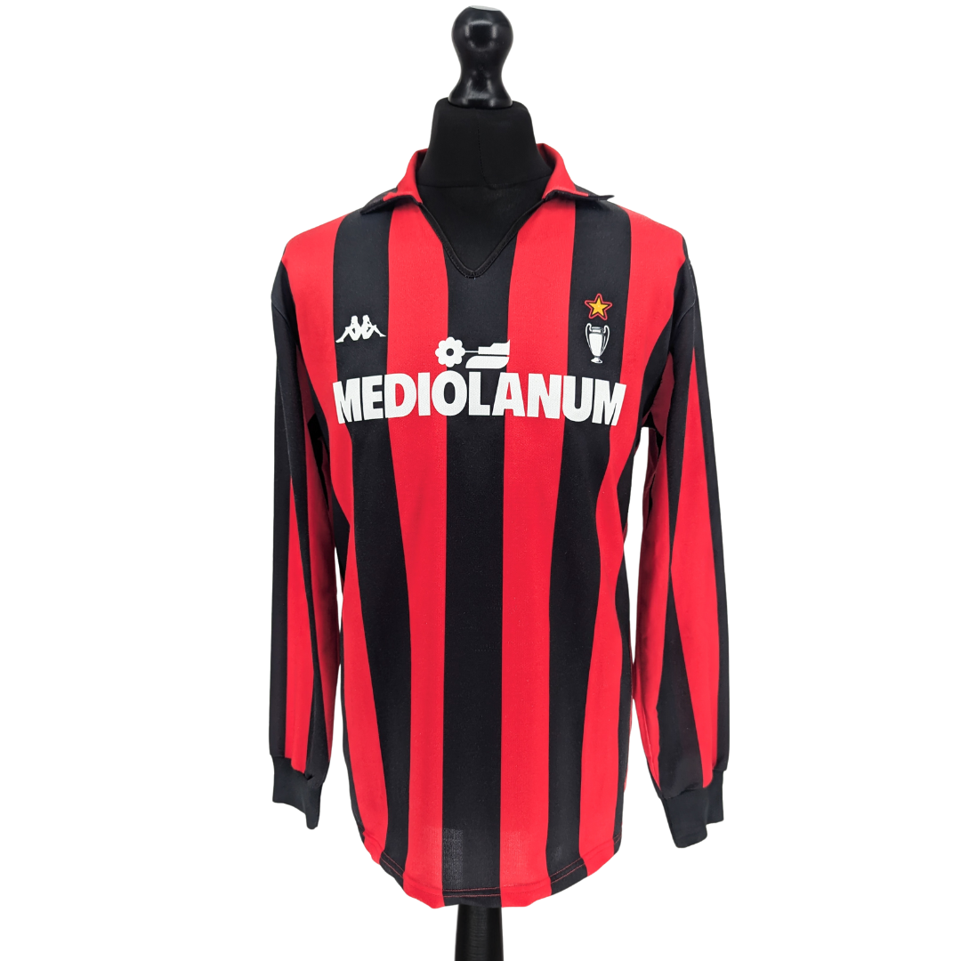 AC Milan home football shirt 1989/90