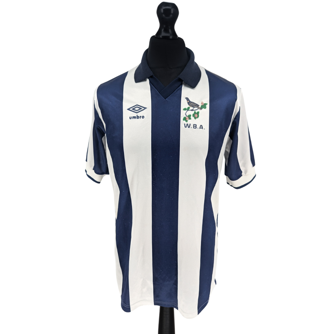 West Bromwich Albion home football shirt 1986/88