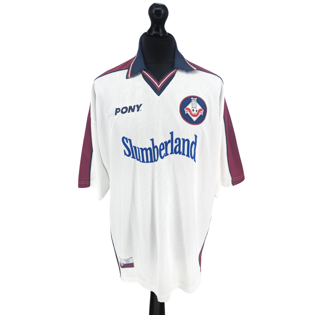 Oldham Athletic away football shirt 1998/00