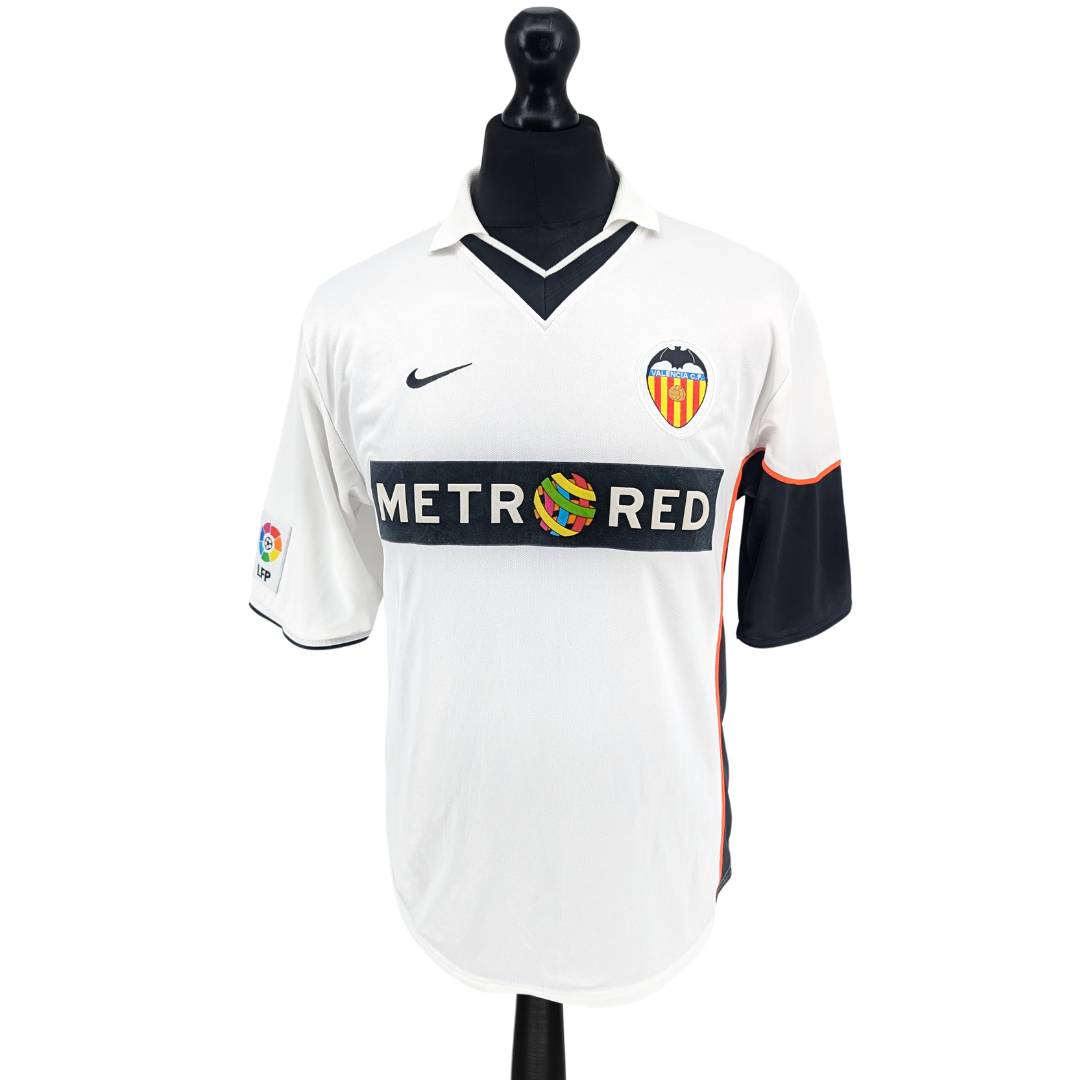 Valencia home football shirt 2001/02