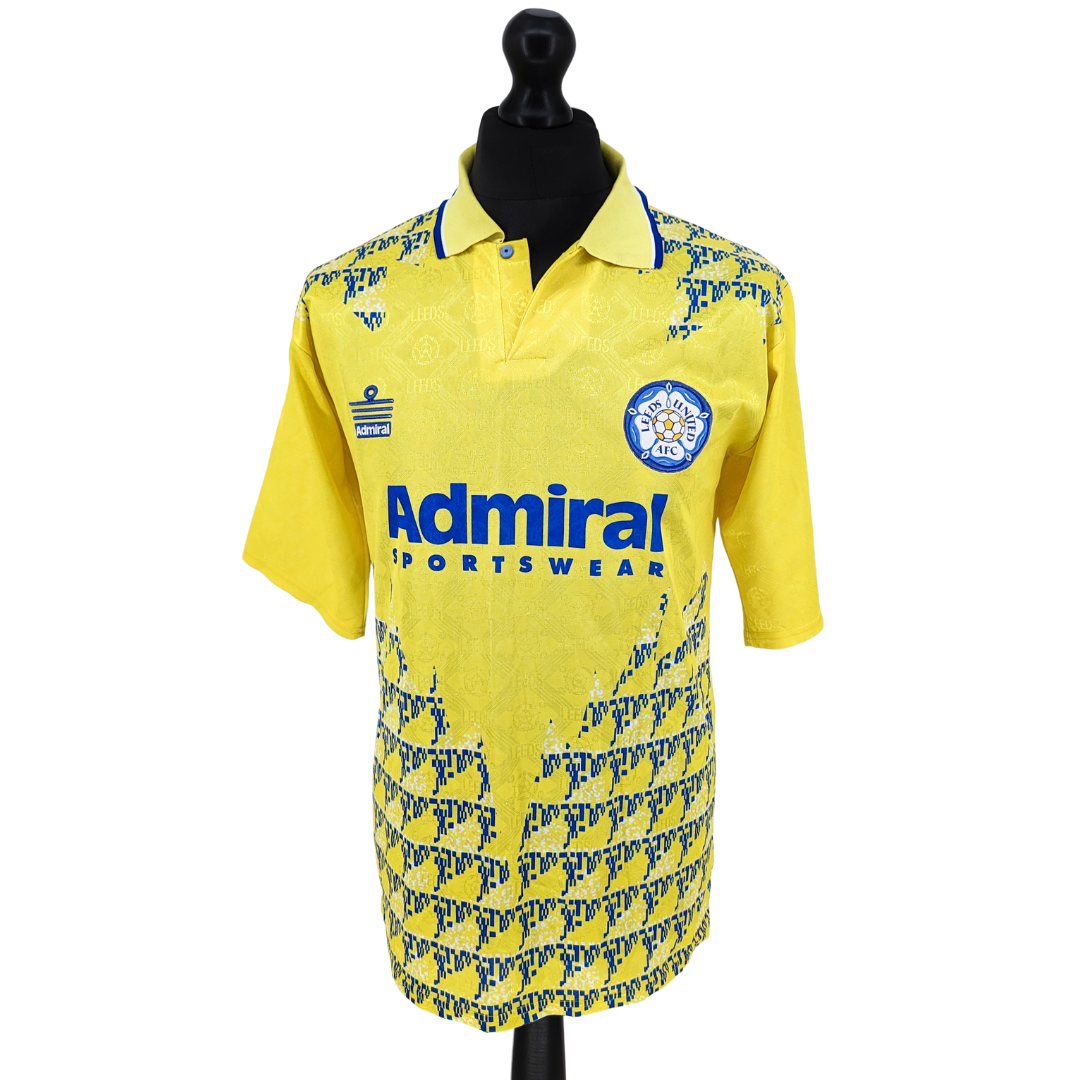 Leeds United away football shirt 1992/93