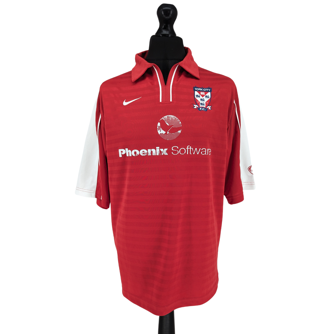 York City home football shirt 2004/06