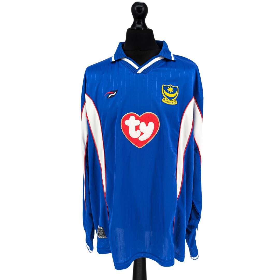 Portsmouth home football shirt 2002/03