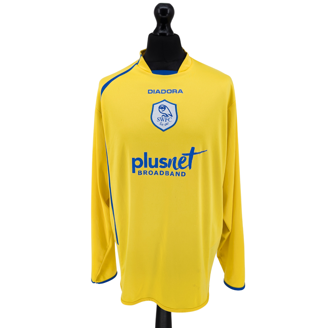 Sheffield Wednesday away football shirt 2006/07