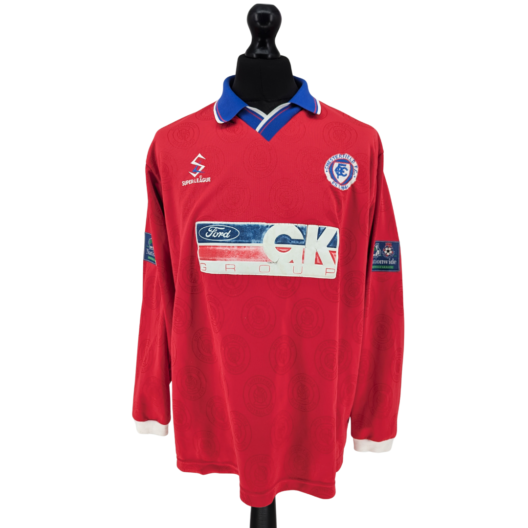 Chesterfield away football shirt 1997/99