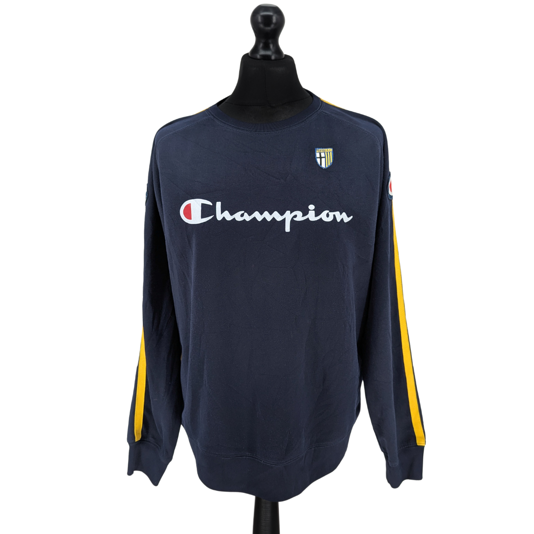 Parma training football sweatshirt 2001/02