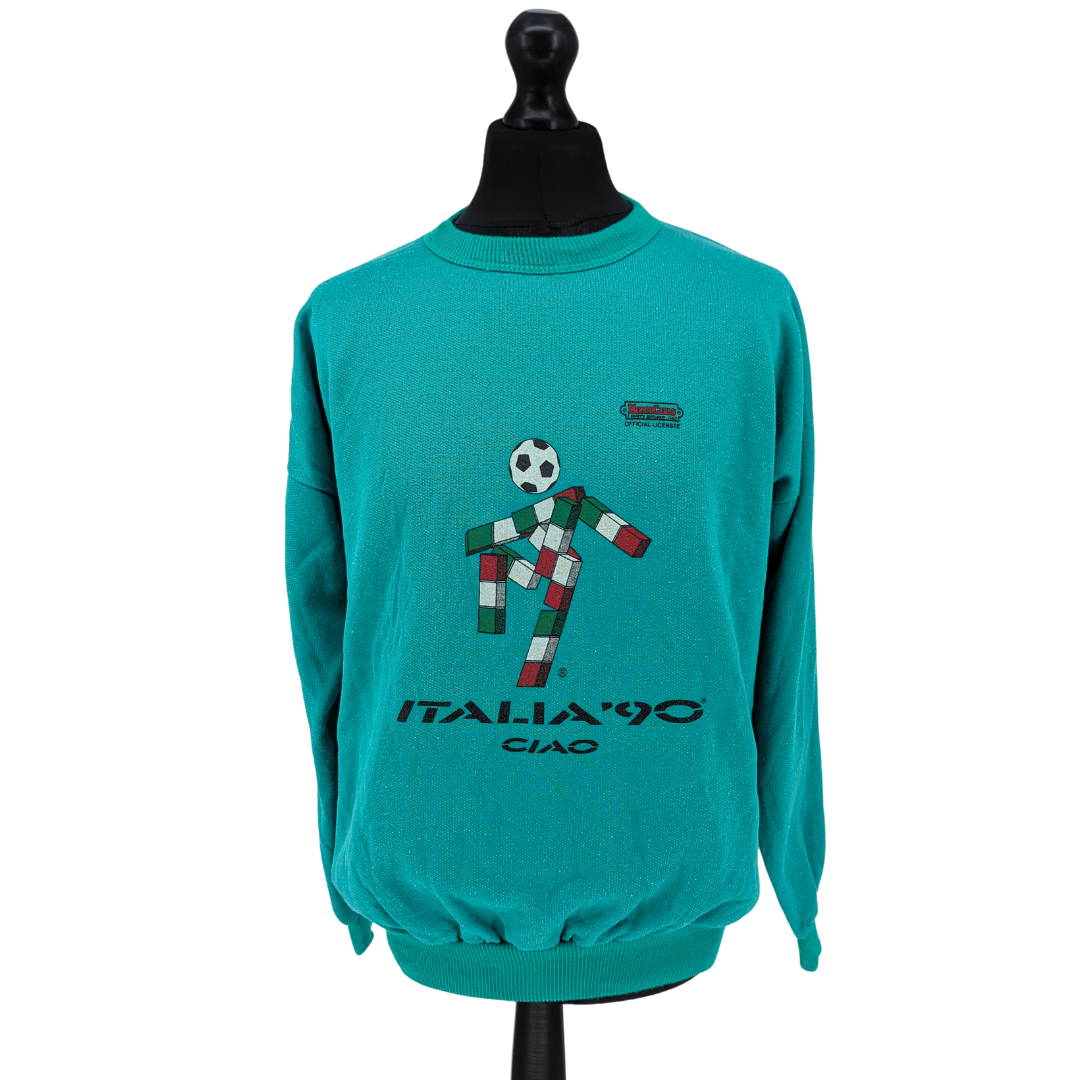 World Cup Italia '90 football sweatshirt