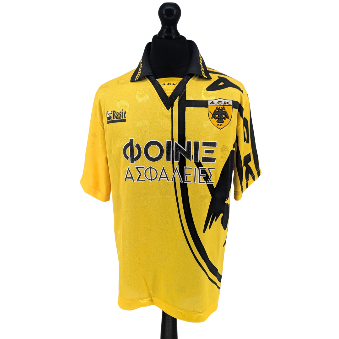 AEK Athens home football shirt 1993/95