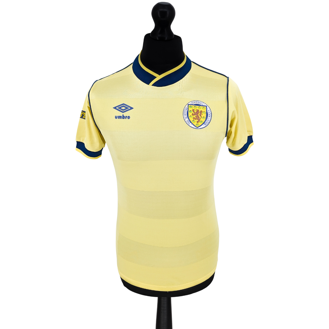 Scotland away football shirt 1985/88