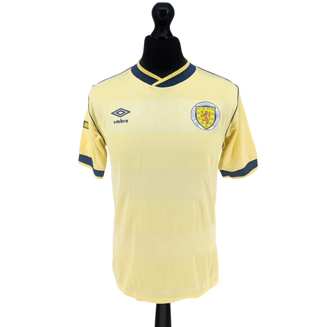 Scotland away football shirt 1985/88