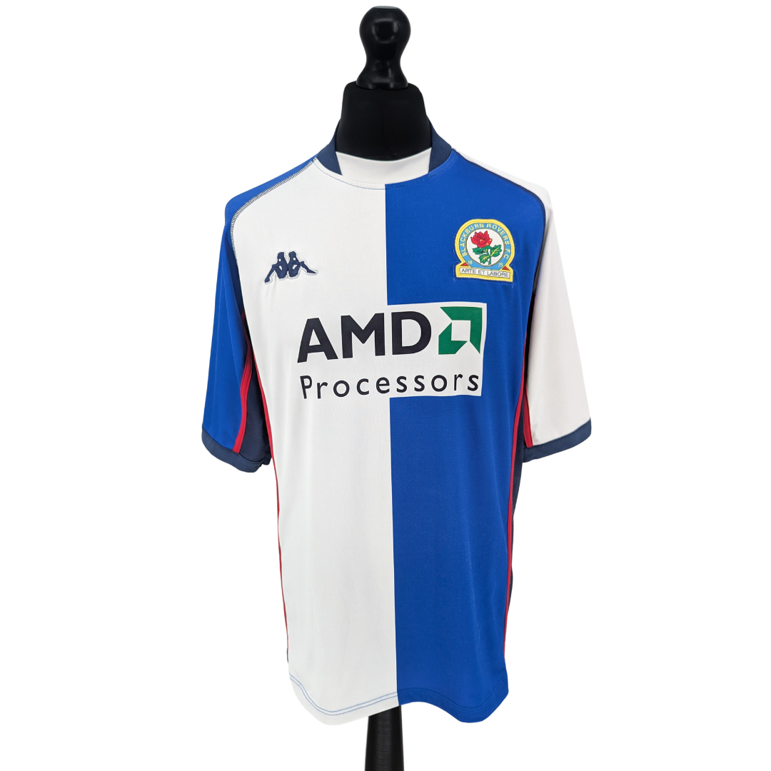 Blackburn Rovers home football shirt 2002/03