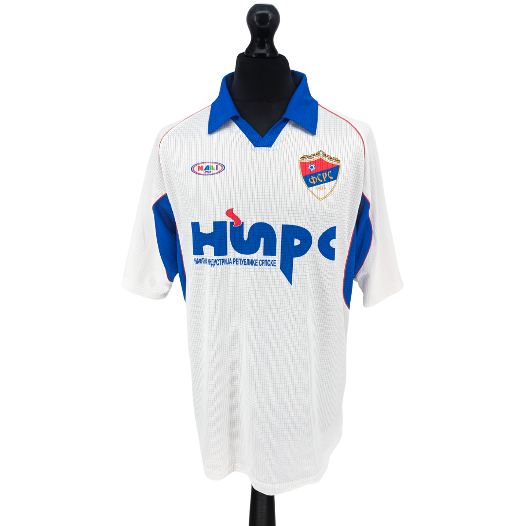 Republika Srpska away football shirt 1999/01